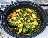 角煮の残り汁で麻婆豆腐風作り方7写真