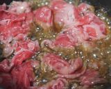 すき焼き風冷やしぶっかけうどん作り方2写真