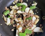 超簡単！長芋とオクラの麺つゆ炒め作り方5写真