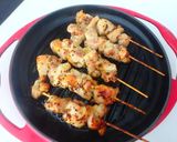 鶏肉のスブラキ(串焼き)作り方3写真