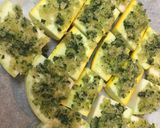 ズッキーニ　バジル風味　パン粉焼き作り方5写真