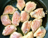 鮭ムニエルに☆ちょい甘カレーマヨソース作り方6写真