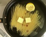 ワンパン！紫蘇レモンバターのスパゲッティ作り方2写真