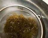 超簡単塩漬けもずくのポン酢がけ作り方2写真