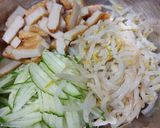 もやしと角天のごまあえ作り方2写真
