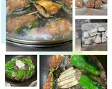 陶板焼きのタレを使ったピーマンの肉詰め作り方1写真