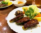 陶板焼きのタレを使ったピーマンの肉詰め作り方4写真