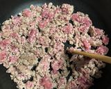 豚ひき肉とキャベツの炒め物作り方3写真
