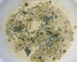 ﾀﾗｺと野沢菜漬けの豆乳ﾊﾟｽﾀ作り方3写真