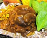 煮込みハンバーグメインの夕飯メニュー作り方1写真