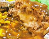 煮込みハンバーグメインの夕飯メニュー作り方2写真