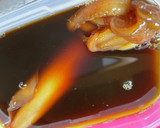 若狭湾沖で釣りたてを漬けた　いかの沖漬け作り方3写真