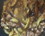 茄子と挽肉の中華風おから煮作り方8写真