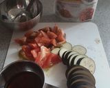 大豆ミートで甘酢炒め作り方1写真