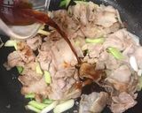 豚バラと九条ネギの麺のつけ汁作り方5写真