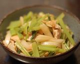 かぶの葉と油あげのお惣菜作り方6写真