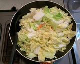 こんにゃく麺のタンメン風作り方6写真