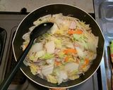 こんにゃく麺のタンメン風作り方9写真