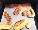 初、白鳥エクレア風シューチョコ♡作り方10写真