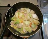 こんにゃく麺のタンメン風作り方7写真