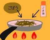 シンプル簡単！味染みきんぴらごぼう✨作り方2写真