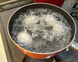 エリンギの豚バラ巻き 角煮風作り方1写真