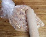 やめられない止まらない♪豆苗えびせん和え作り方5写真
