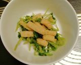 やめられない止まらない♪豆苗えびせん和え作り方6写真