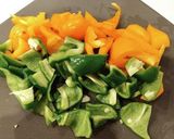 簡単　ピリ辛肉野菜炒め作り方1写真