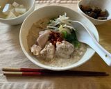 オートミールの中華粥風作り方5写真