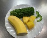 ゴーヤーとバナナのグリーンスムージー作り方1写真