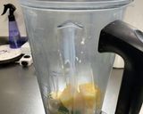 ゴーヤーとバナナのグリーンスムージー作り方3写真