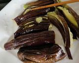 簡単！蒸し茄子の海老ソース作り方3写真