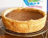 焦がしミルクチョコレートのチーズタルト作り方9写真