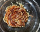 簡単！蒸し茄子の海老ソース作り方5写真