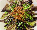 簡単！蒸し茄子の海老ソース作り方6写真