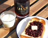 【無農薬ラム酒香る】大人の小倉トースト作り方6写真