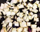 茄子と鶏肉の旨炒め♪チーズのせ♪作り方1写真