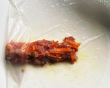 旨味揚げ春巻きとセロリ菜の生春巻き作り方3写真