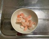 カリフラワーライスのエビ炒飯作り方1写真