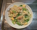 カリフラワーライスのエビ炒飯作り方13写真