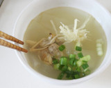 あさり缶と冬瓜の中華スープ作り方4写真