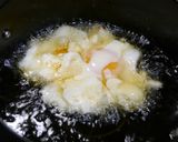 簡単！はじめての卵天　生卵の天ぷら作り方3写真