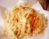 カラッとさくさくのかき揚げ✿作り方5写真