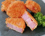 厚切りスモークハムカツ作り方6写真
