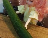リカちゃん♡小学生が作る胡瓜塩昆布和え*作り方1写真