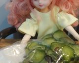 リカちゃん♡小学生が作る胡瓜塩昆布和え*作り方16写真