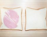 ハム・チーズ・ポテトサラダのホットサンド作り方1写真
