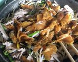 豚肉とザーサイ・彩り野菜の炒り卵炒め作り方3写真