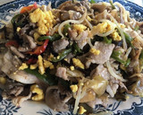 豚肉とザーサイ・彩り野菜の炒り卵炒め作り方7写真
